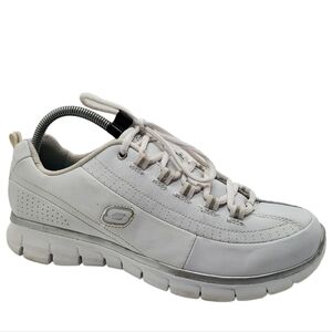 Skechers Women's Size 10 White Elite Athletic Running Shoes Sneakers 11798EW